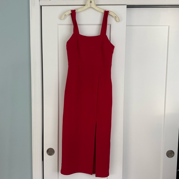 Petal and Pup Red Sleeveless Midi Dress NWT - Size 4 - Picture 9 of 10